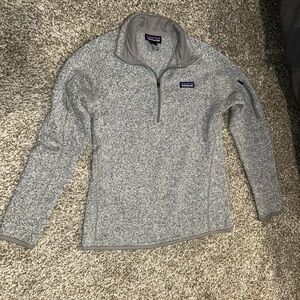 Women’s Patagonia Better Sweater 1/4 zip Fleece size Small